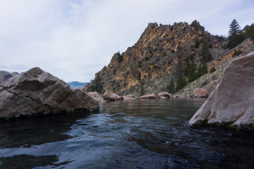 Hidden hot springs in the Western US