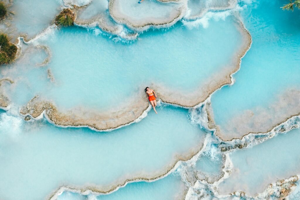 Hidden hot springs in the Western US