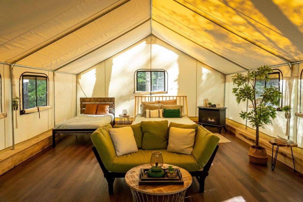 Glamping in Ozark National Forest