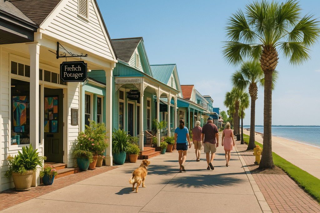 hidden beach towns USA