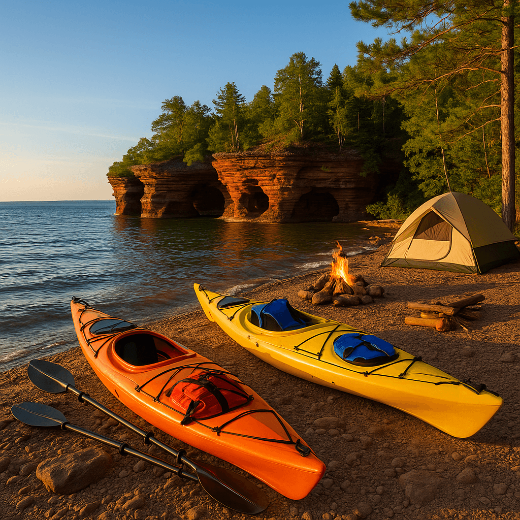 5 Epic Places to Kayak and Camp in Apostle Islands