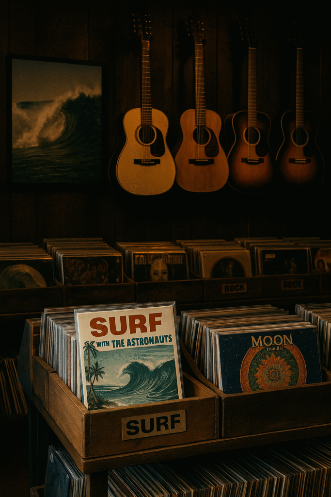 Surf and Vinyl Shops in Cocoa Beach