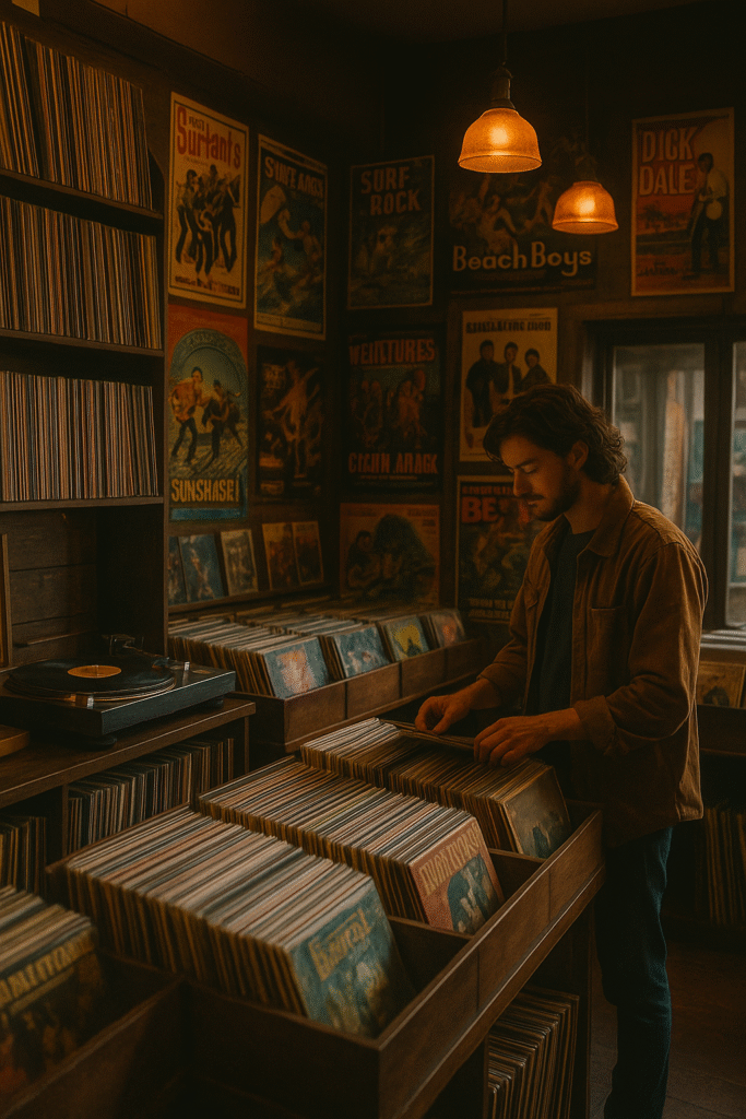 Surf and Vinyl Shops in Cocoa Beach