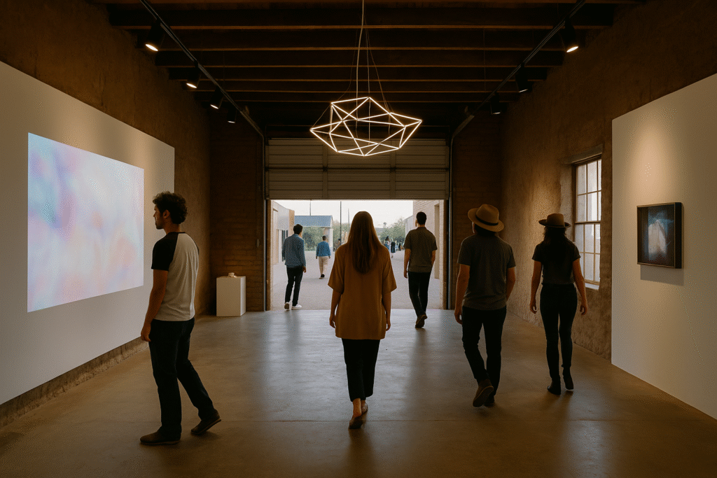 Tiny Town Art Crawl Marfa TX