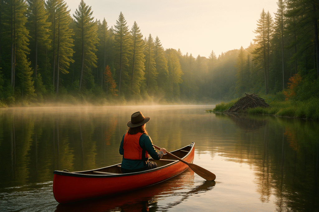 Unforgettable Beaver Pond Canoeing in Adirondacks, NY