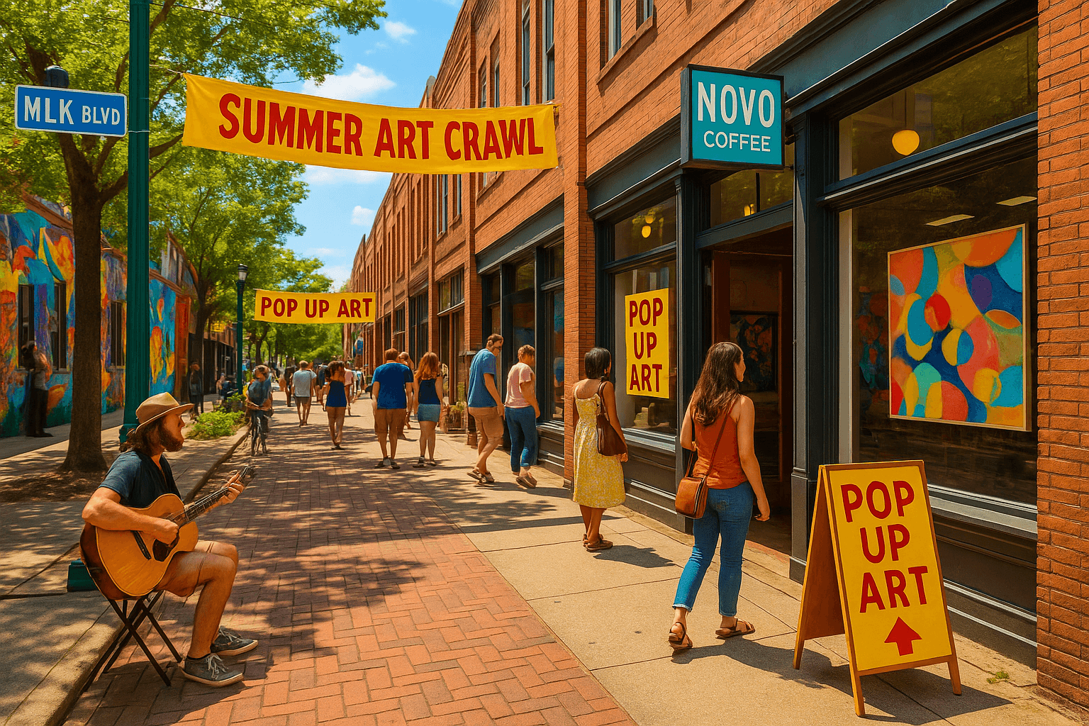 Pop up Art Galleries in Chattanooga TN