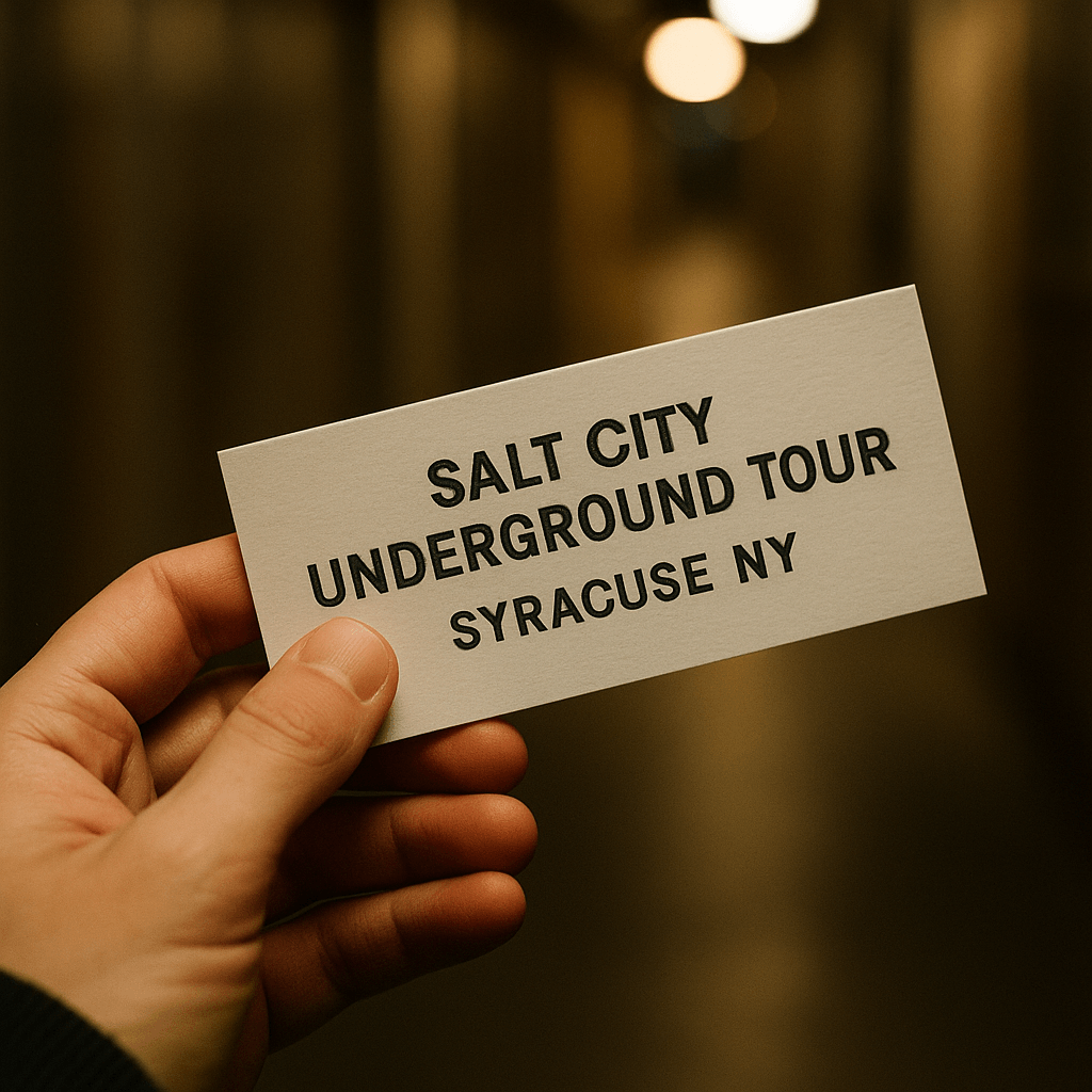 Salt City Underground Tours in Syracuse NY