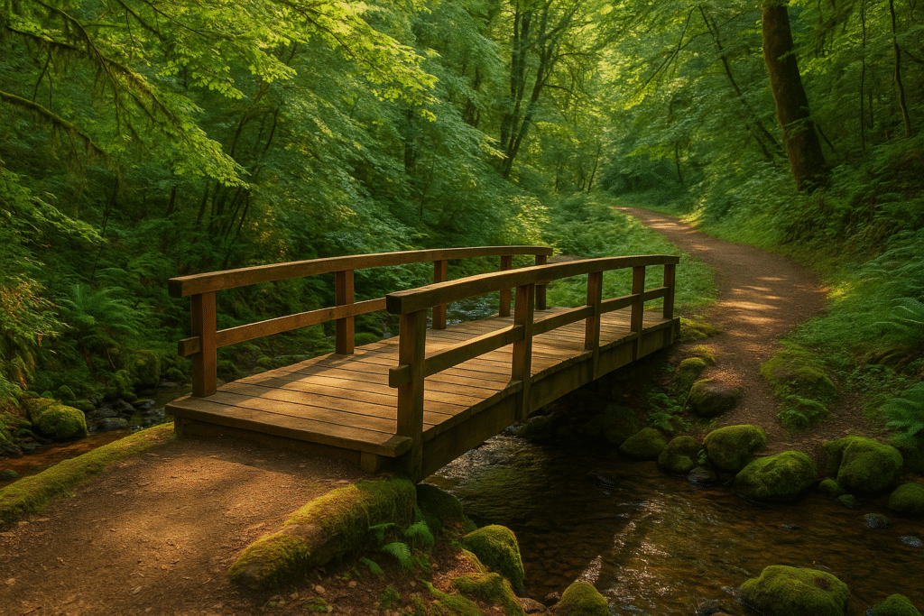 dog-friendly hike Beazell Forest Corvallis OR