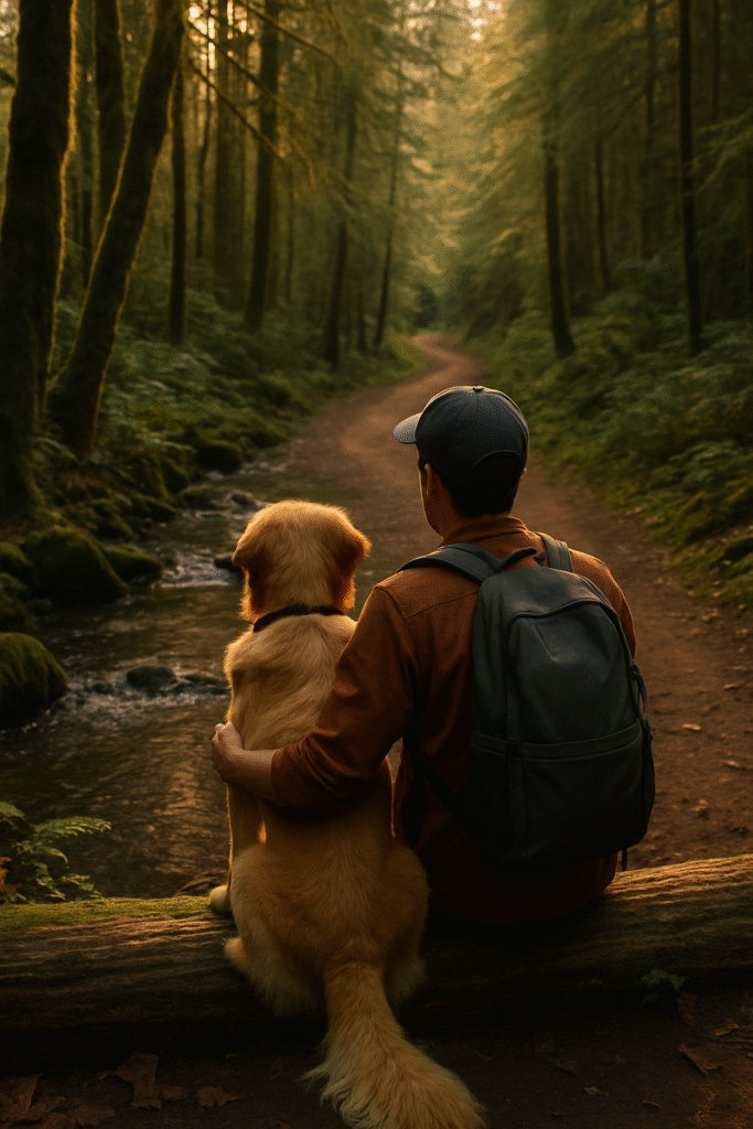 dog-friendly hike Beazell Forest Corvallis OR