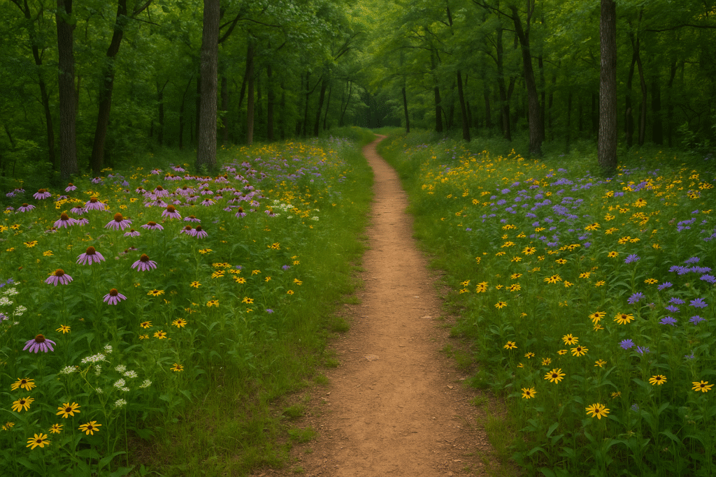 Beautiful Wildflower Trail Bald Knob Whitehall AR Guide