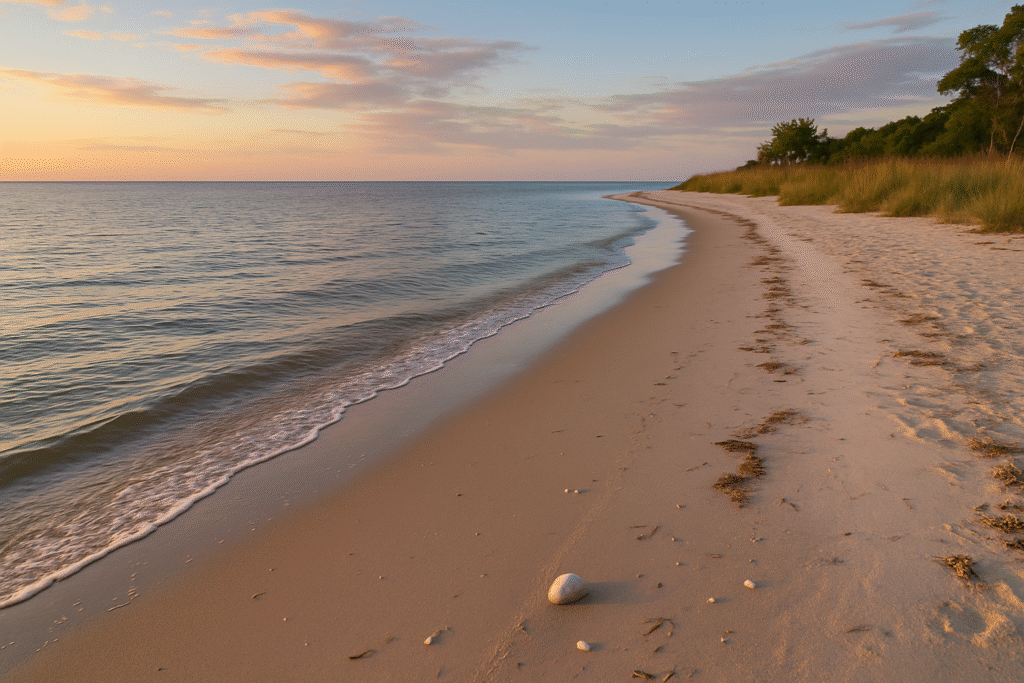 Quiet Beach Cove Shell Point Panacea FL Hidden Gem