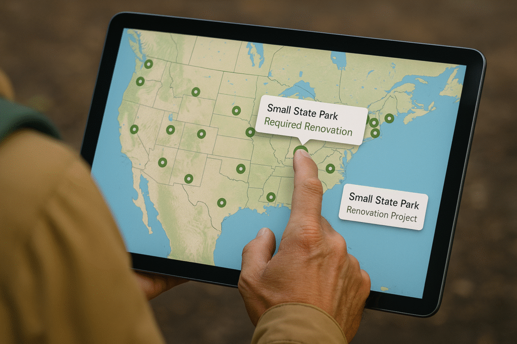small state parks getting upgrades in 2025