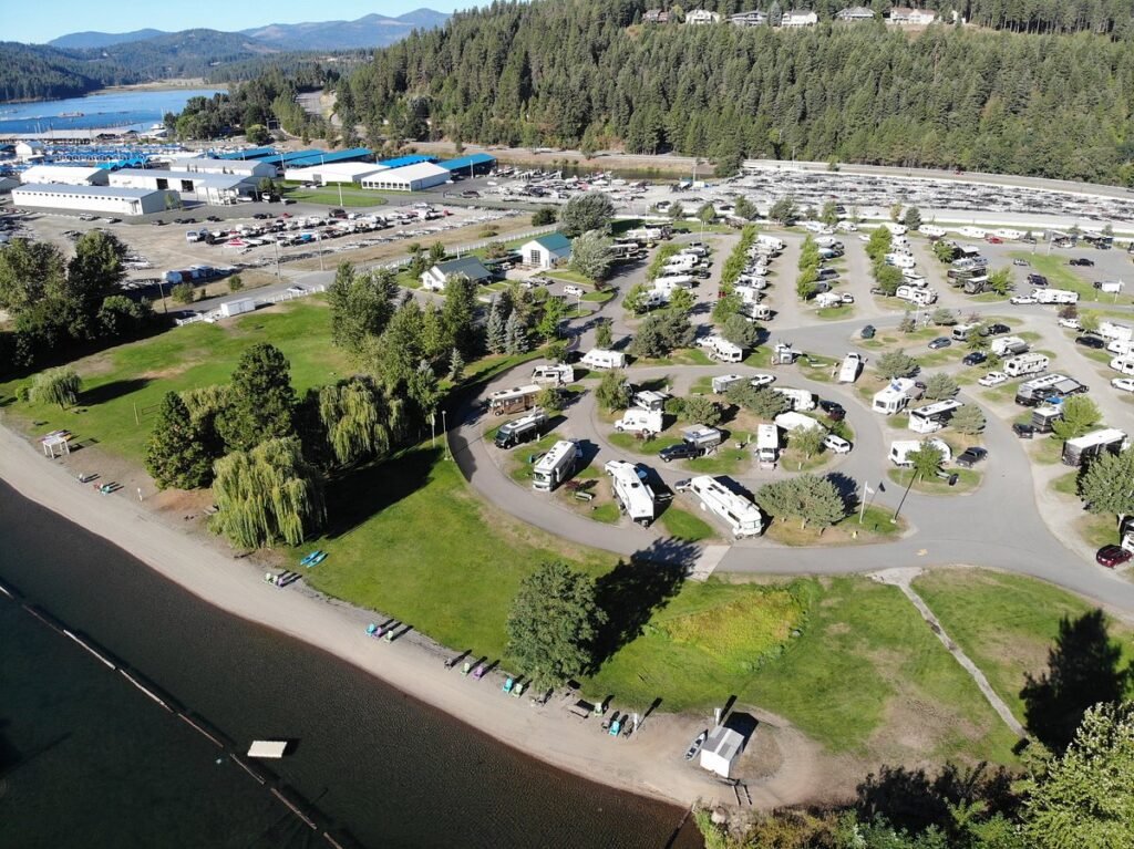 Paddle boarding Coeur dAlene