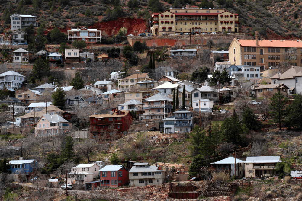 Ghost Downtown Walk in Jerome AZ