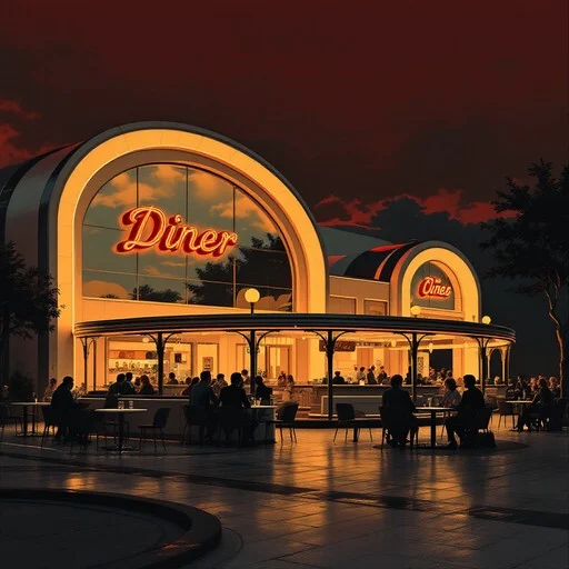 Vintage Cinemas and Diners in Woodstock