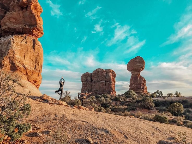hiking and festival USA national park
