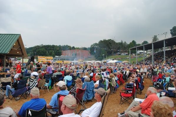 Bluegrass Jamming in Galax VA