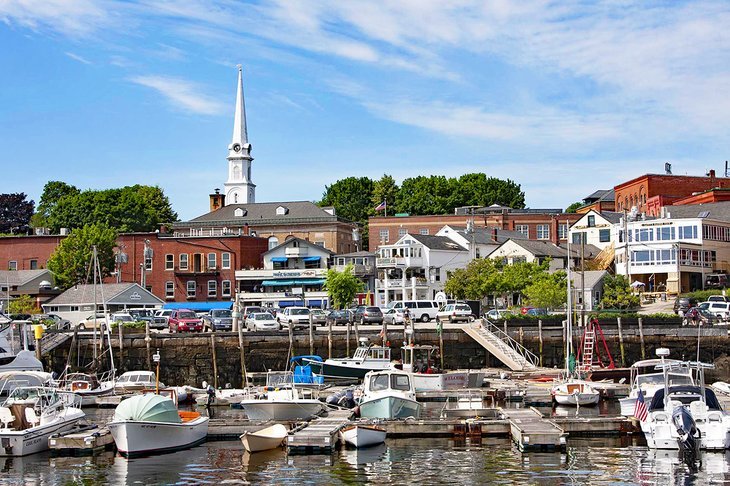 peaceful New England beach towns