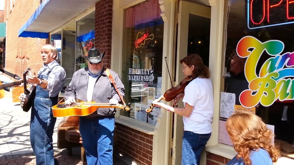 Bluegrass Jamming in Galax VA