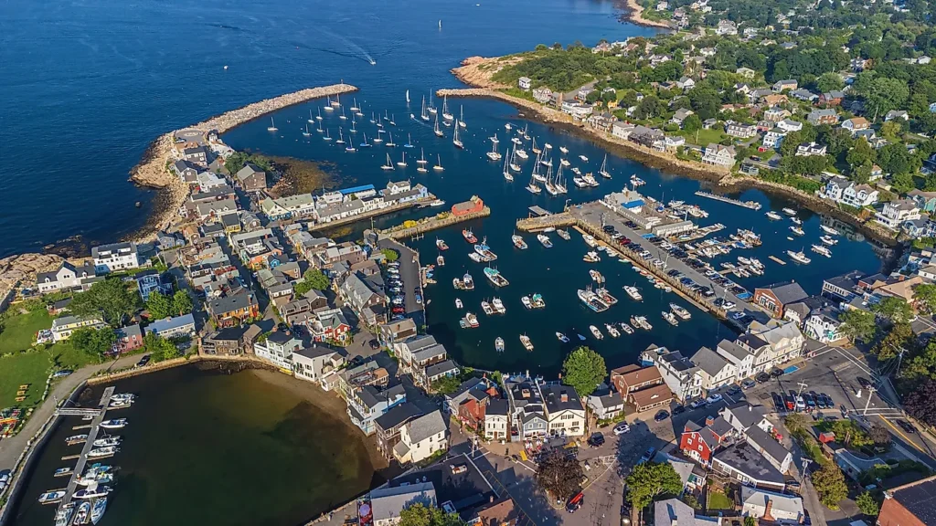 peaceful New England beach towns